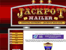 Tablet Screenshot of jackpotmailer.com